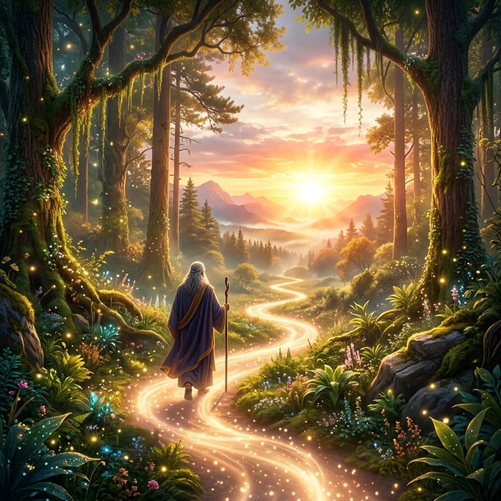 El Camino del Maestro de la Tierra en Luz