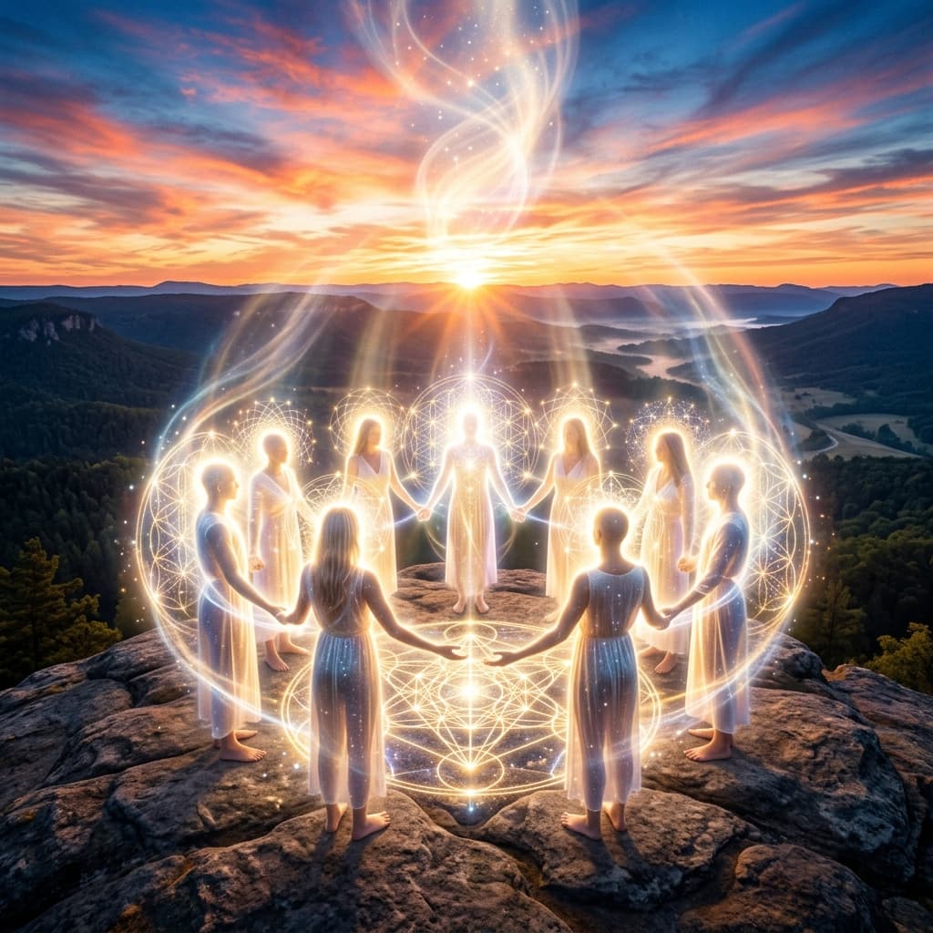 Retiro Maestros del Nuevo Amanecer en Gaia